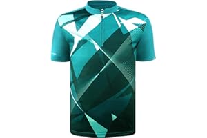 SAVALINO Men's Bowling Sublimation Printed Jersey, Material Wicks Sweat & Dries Fast, Size S-5XL
