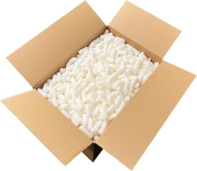 Storm Trading Eco Flo Biodegradable Packing Peanuts 1.5 cu ft White