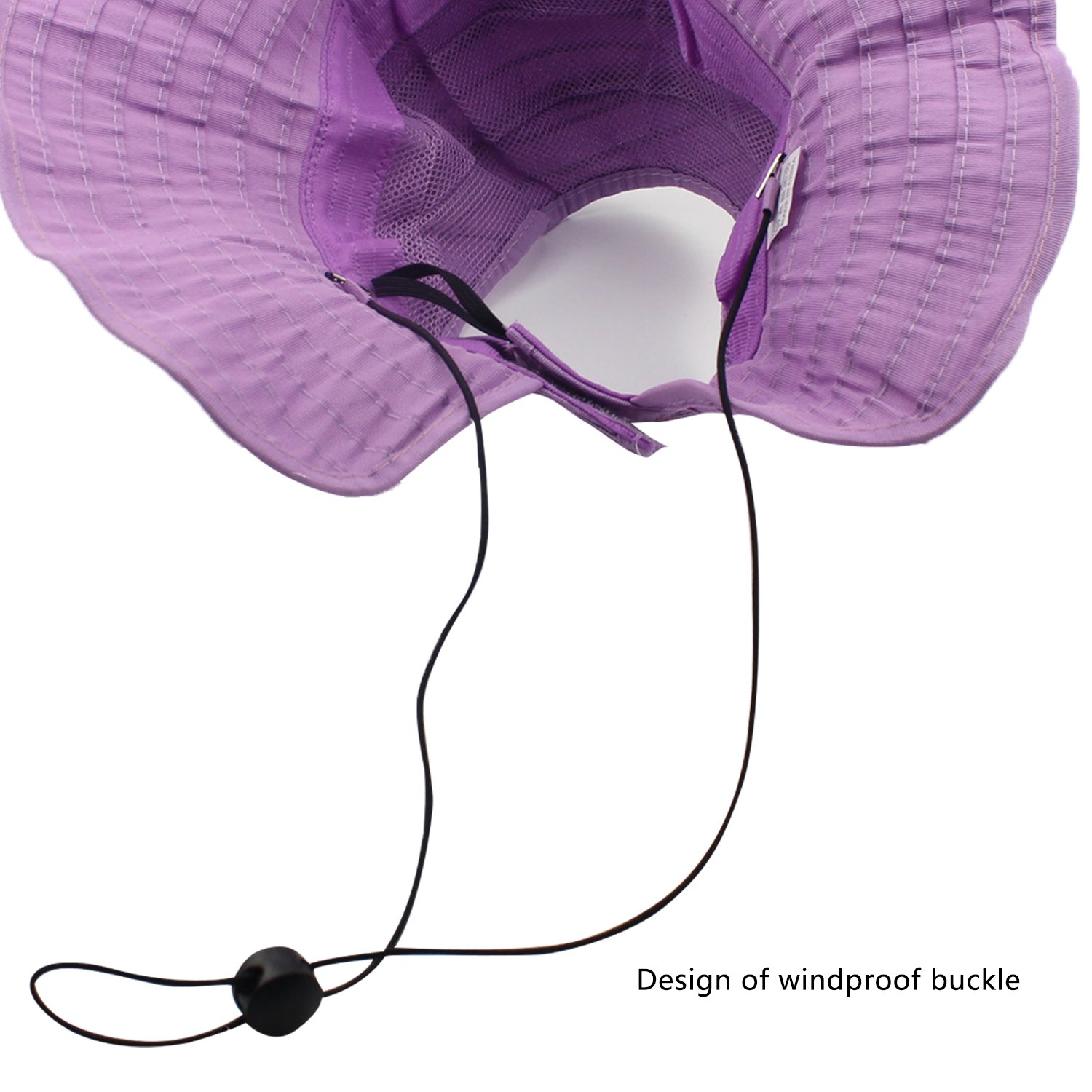 Womens Sun Hat SunJolly Portable Summer Wide Brim UV Protection Floppy Foldable Roll Up Beach Hat and 2PCS Parent-Child Hat for Travel (2PCS Parent-Child, Purple)