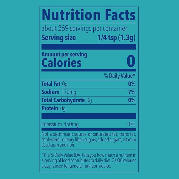 LOSALT – REDUCED SODIUM SALT | ORIGINAL (NON-IODISED) | GREAT TASTING SALT ALTERNATIVE/SUBSTITUTE WITH 66% LESS SODIUM | 12.3OZ/350G TUB (PACK OF 1)