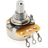 CTS 450 A250K Solid Standard Shaft 3/8 Inch 10% Audio Taper Pot | Potentiometer, for Electric Guitar Bass