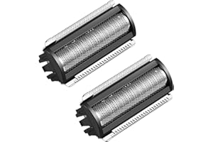 SODAER Replacement Foil Blade Compatible with MANSCAPED The Lawn Mower 5.0 Ultra Hair Trimmer,Stainless Steel Groin Hair Foil Shaver Head for Close Body Hair Grooming,2 Pack