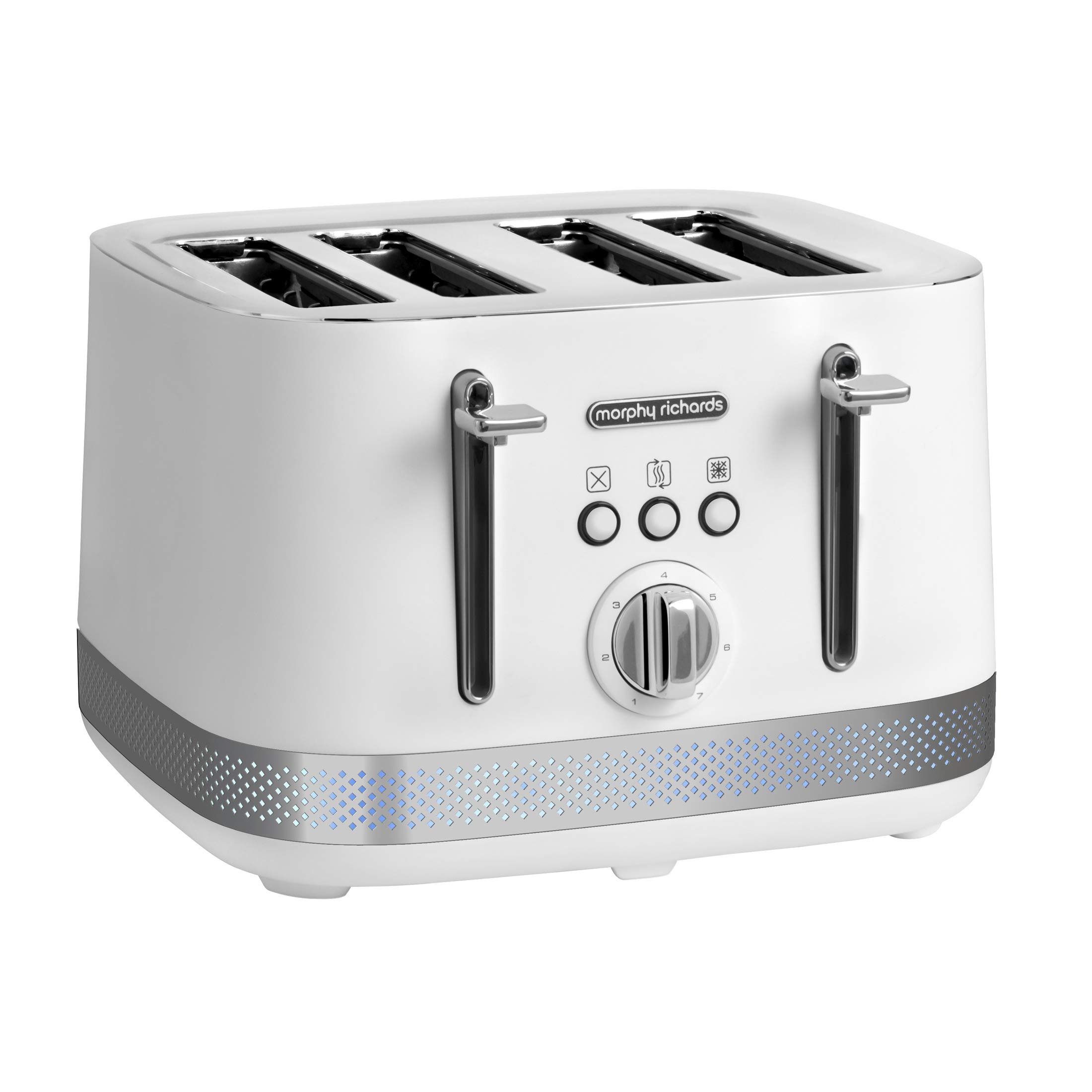 Morphy Richards Vector Slice Toaster White 2025 www