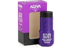 Agiva Volumizing Styling Hair Powder Wax - Purple No. 04, Strong Hold, Matte Finish, 20g
