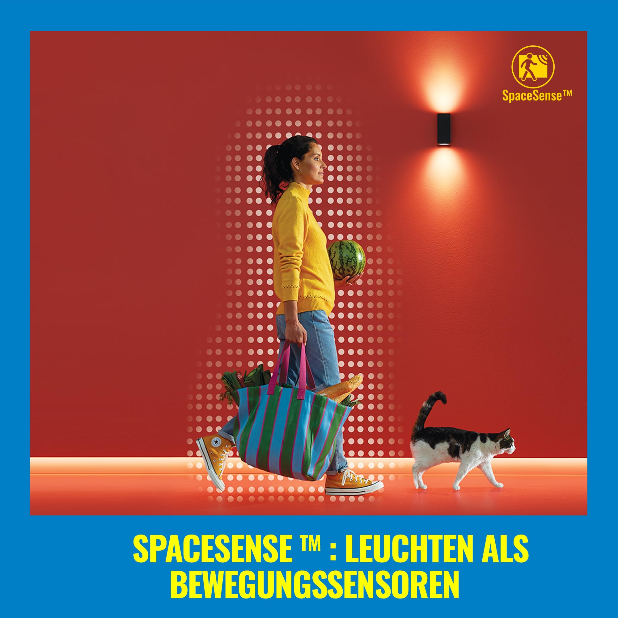 WiZ SMART FLEX STRIP - 3 m, 16 Millionen Farben + Weißschattierungen, dynamische Lichtszenen, verbindet sich mit Ihrem WLAN, Sprach- / App-Steuerung, funktioniert mit Google Home, Alexa und HomeKit. 7