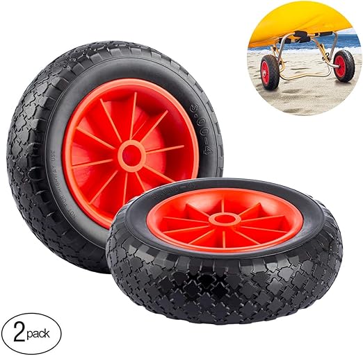 Ersatzräder Für Scooter Lixada 1 20,3 Cm/25,4 Cm Pannensichere Reifen Rad Für Kajak Kanu Reifen Für Fahrradanhänger