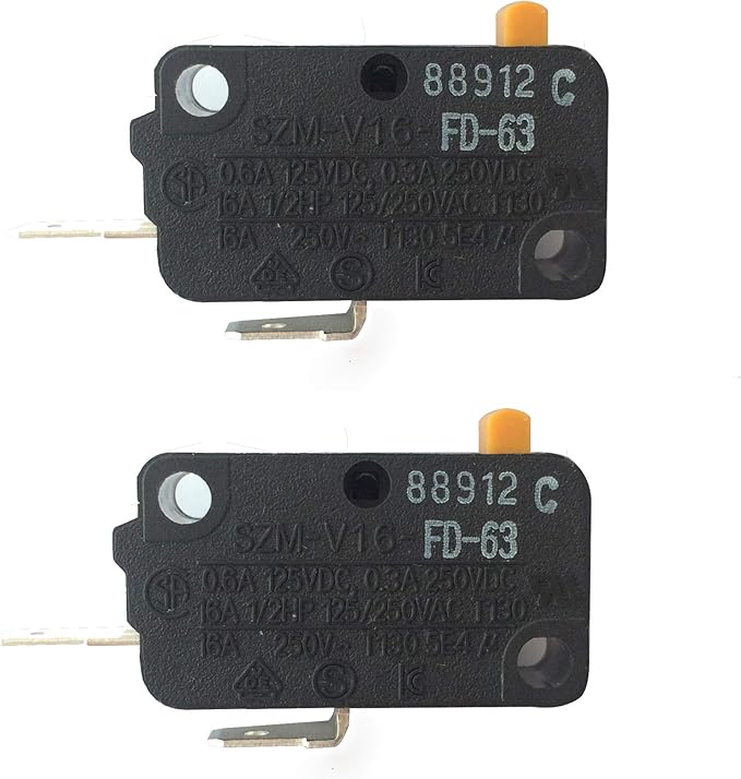 LONYE SZMV16FD63 Microwave Door Switch Replacement for LG GE Starion