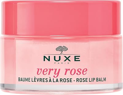 Nuxe Very Rose Lip Balm 15g Moisturising Rose Oil Vanilla Natural Formula