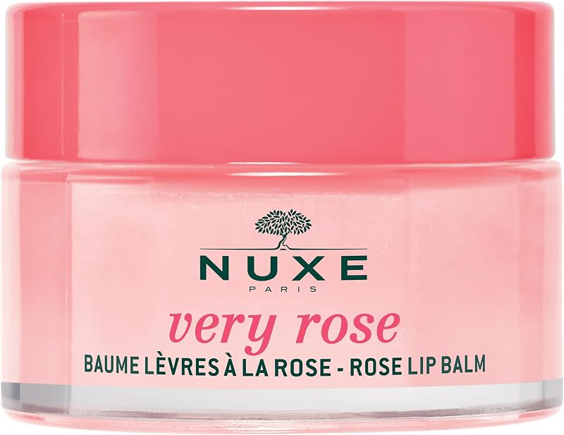 Nuxe Very Rose Lip Balm 15g Moisturising Rose Oil Vanilla Natural Formula