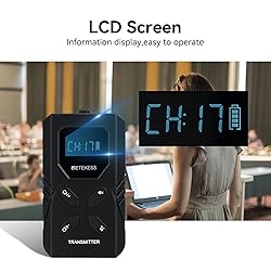 Retekess TT117 FM Tour Guide System, Simultaneous