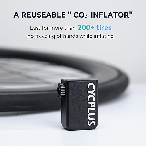Tesha Tiny Electric Bike Pump - 100PSI, USB-C Rechargeable, Ultra-Mini Portable Tire Inflator
