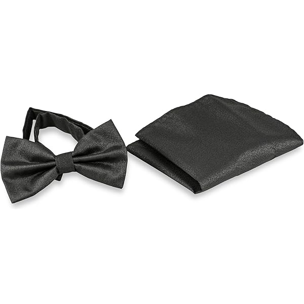 NEW Tuxedo Classic BowTie Premium Metallic Neck-wear Adjustable