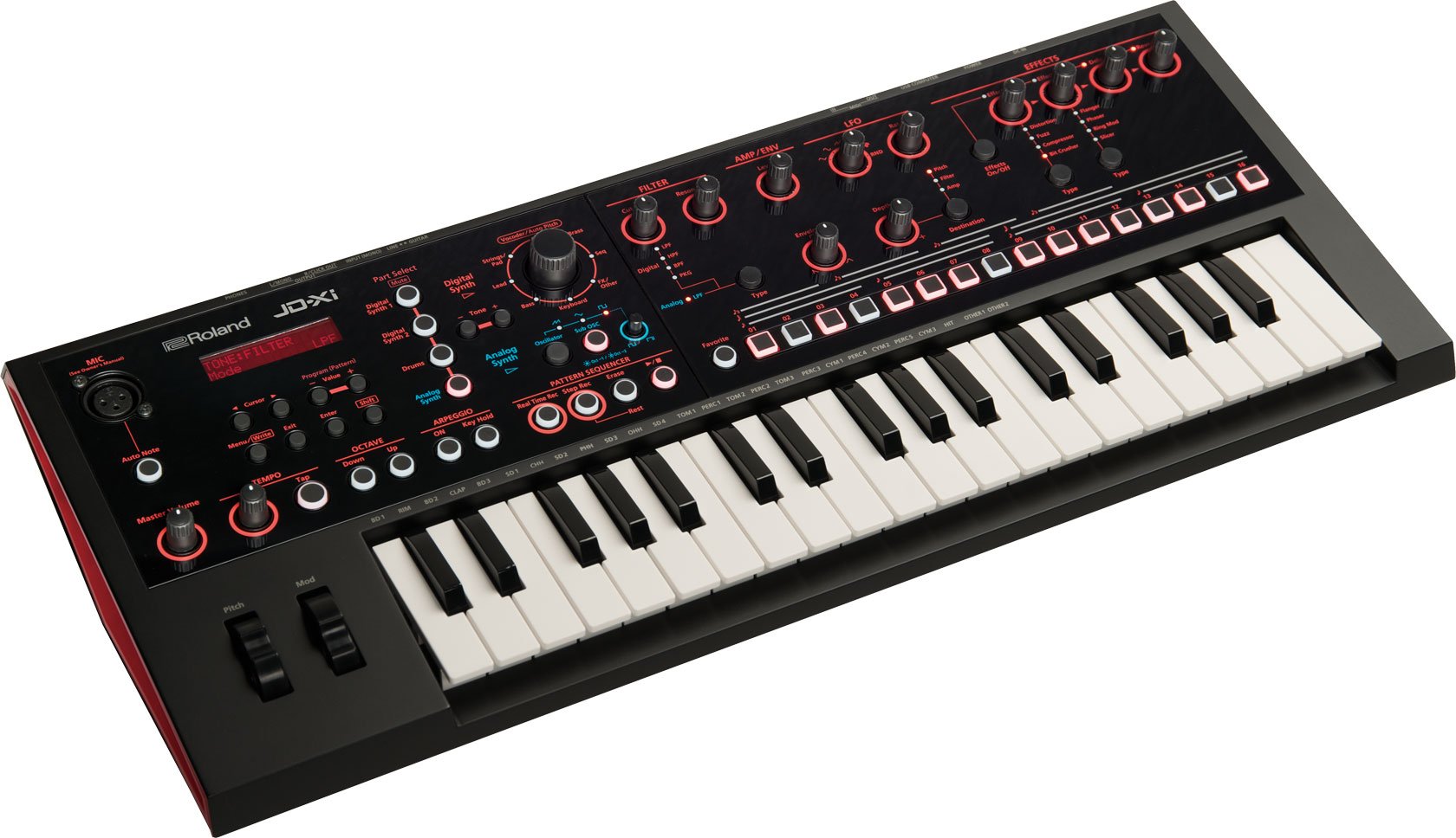 Roland JD Xi Interactive crossover synthesizer with analog and digital sound engines