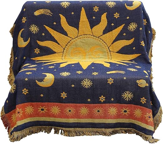 Amazon Com Muifa 50 X 70 Double Sided Cotton Woven Couch Throw