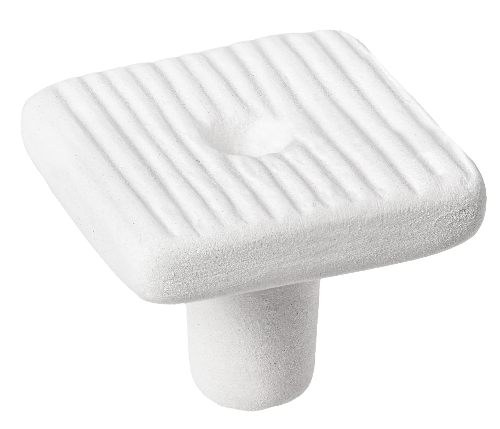 ARKA - myREEF®-Plug | 27 mm | SQUARE | 12 pcs. | Ceramic stones for coral cuttings in any marine aquarium | Incl. slits for optimal holding | Easy to work with