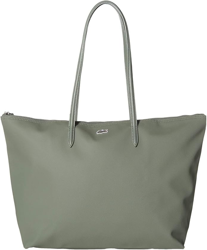 Lacoste Women's L.12.12 Tote Bag Shoulder Handbag, Agave Green, One