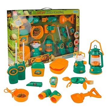 pretend play camp set
