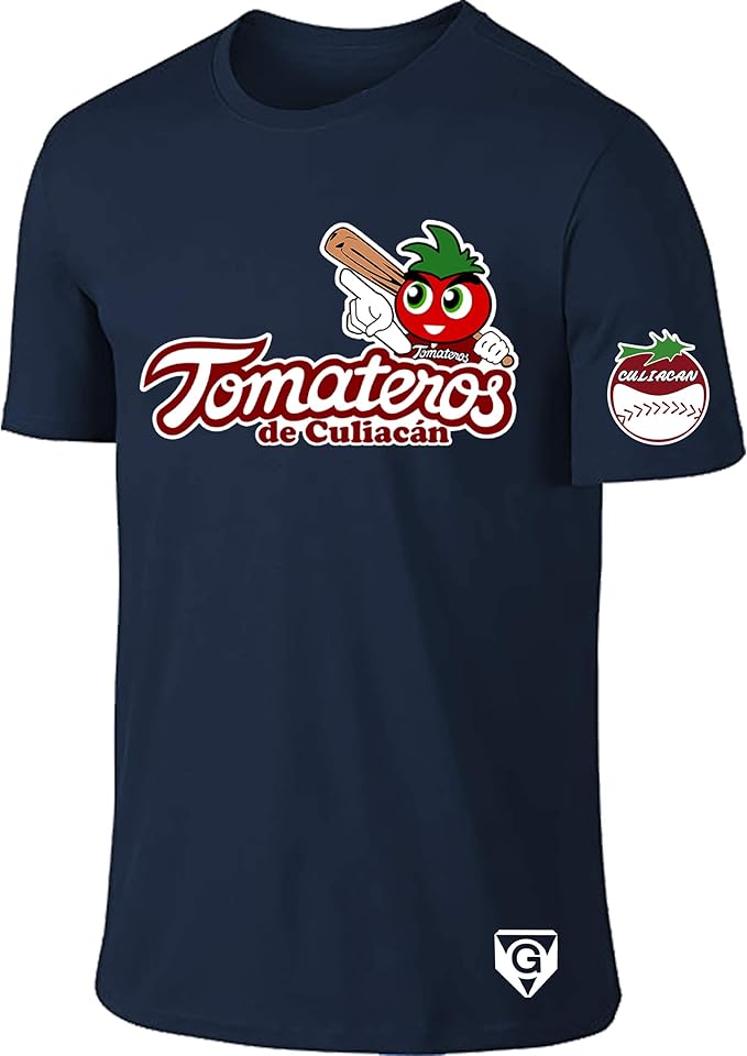 Tomateros De Culiacan Baseball TShirt (Navy, 3XLarge