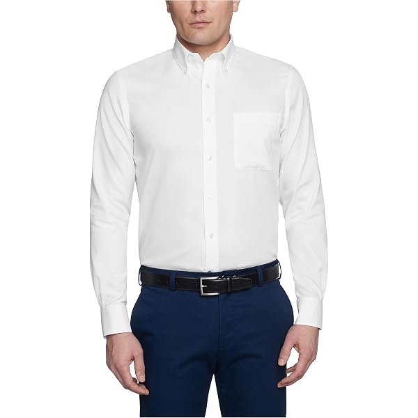 slim fit dress slacks Non Iron Red & Navy Button Down Collar Men's Sport Shirt – Wilkes & Riley,  LLC main image 1