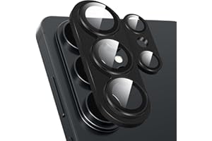 Suoman for Samsung Galaxy S26 Ultra Camera Lens Protector,[Strong Adsorption] Full Coverage Premium Tempered Glass Metal Fros