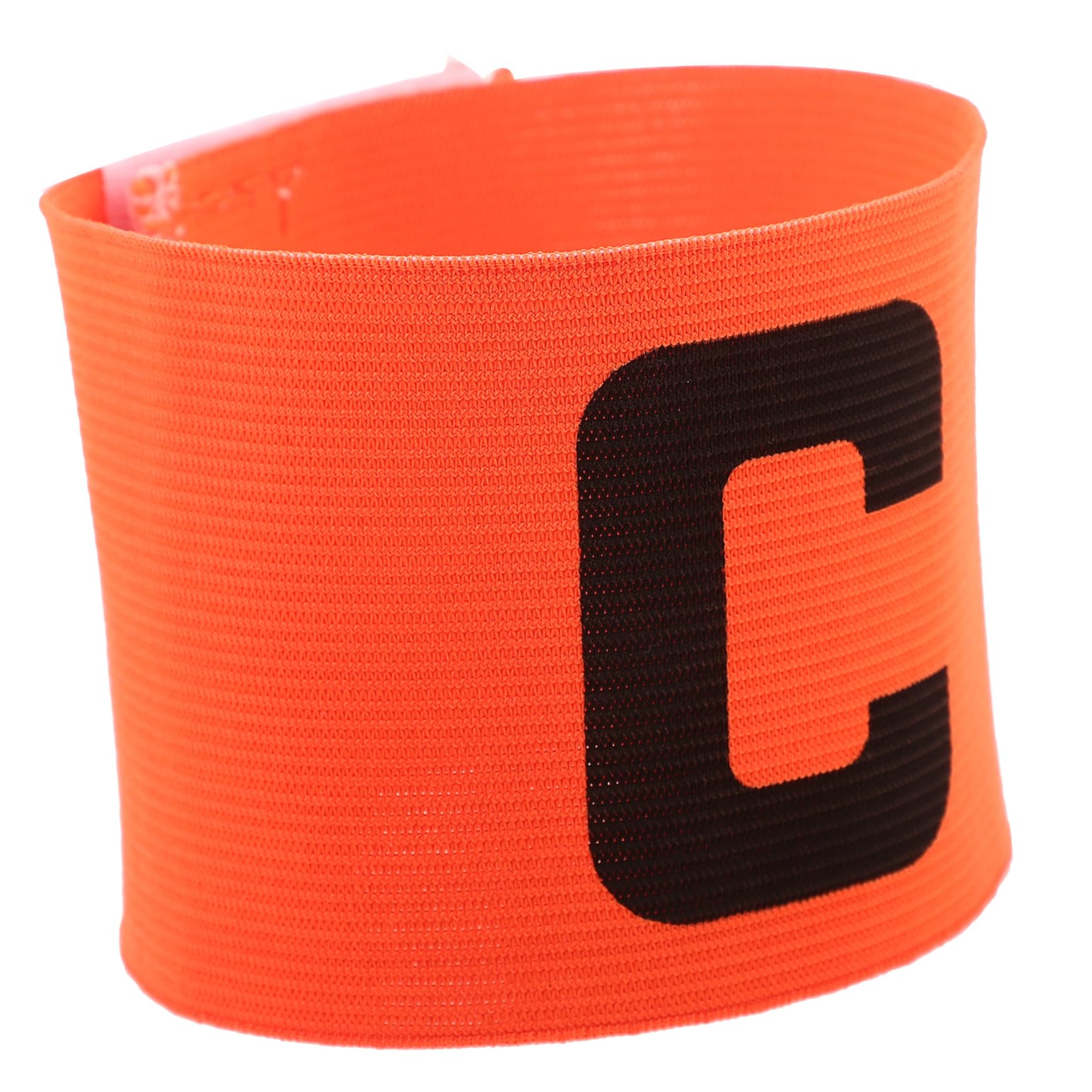 Gatuida Captain Armband: Elastic Football Captain Armband Adjustable Sports Arm Band Black Soccer Captain Armband for Football Basketball