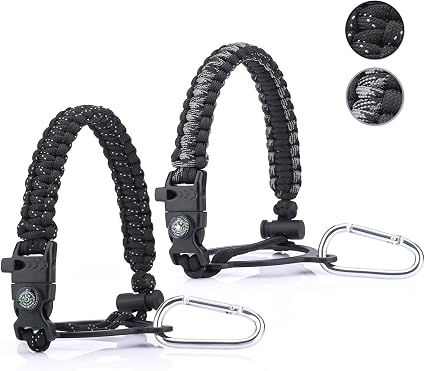 Amazon Com Paracord Handle 2 Packs For Hydro Flask And Other