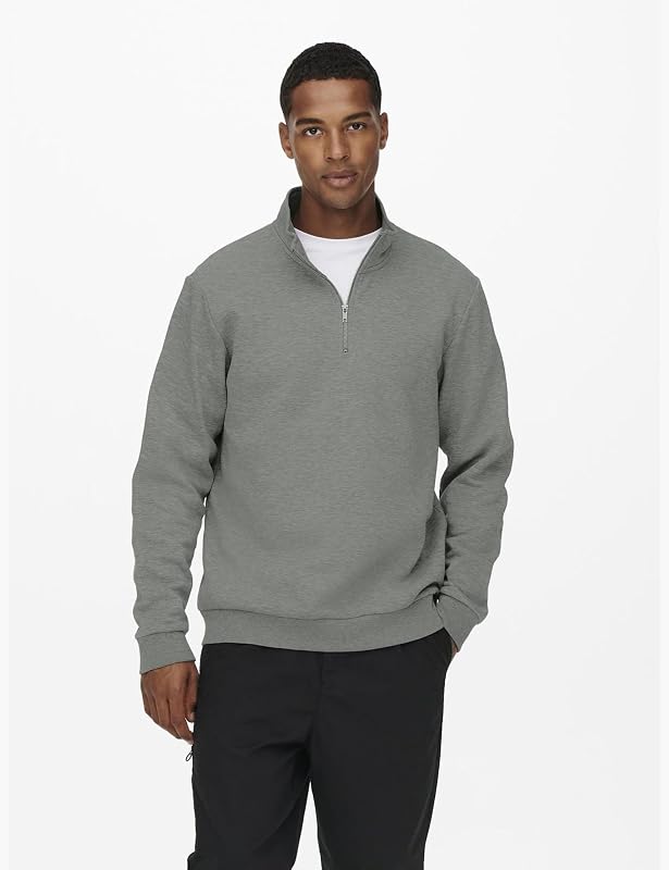 ONSCERES Felpe Grigio L