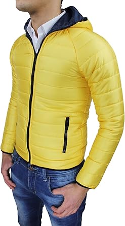 blouson jaune homme