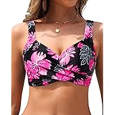 Women Underwire Bikini Tops - Push Up Swim Top Only Bra Padded Bathing Suit Top 2025 Swimsuit Tops