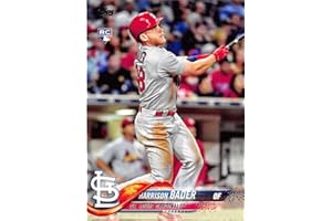 TOPPS TOTAL 2018 Topps #21 Harrison Bader RC Rookie St. Louis Cardinals