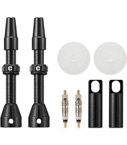 Juego De 17 Piezas Para Válvulas Presta De Bicicleta - Incluye Núcleos, Tapones, Adaptador Para Coche Y Llave, Universal Para MTB Y Carretera