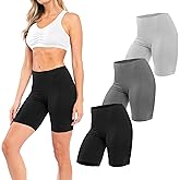 Sexy Basics Womens Ultra Soft Yoga Bike Short | Stretch Boxer Briefs | Multi Packs