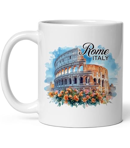 Poland Ceramic Coffee Mug 11oz - Europe Travel Design With Comfort Grip