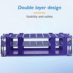 faruijie Test Tube Rack - 5pcs Plastic Test Tube