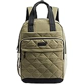 LOVEVOOK Laptop Backpack for Women, 15.6 Inch Puffy Travel Backpack With Pouch Pocket for Large Capacity Cup, Large Capacity Carry on Personal Item Bag, Work Bag College Bookbag