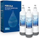PERCOLA 7012333/7042803/K00374/K00374001 Ice Maker Water Filter, 3-Pack | Compatible With Sub-Zero UC-15I Ice Maker, Manitowoc AR-2800/ SM-50 Ice Maker
