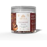Aryaa Organic Gulkand Paan l 8.75oz (250g)| Herbal Tea &amp; Digestive Snack | | Shredded l 100% Natural, Vegan, Gluten-Friendly | Sound-Infused, Non-GMO | Authentic Indian Delight | Perfect for Sipping or Snacking