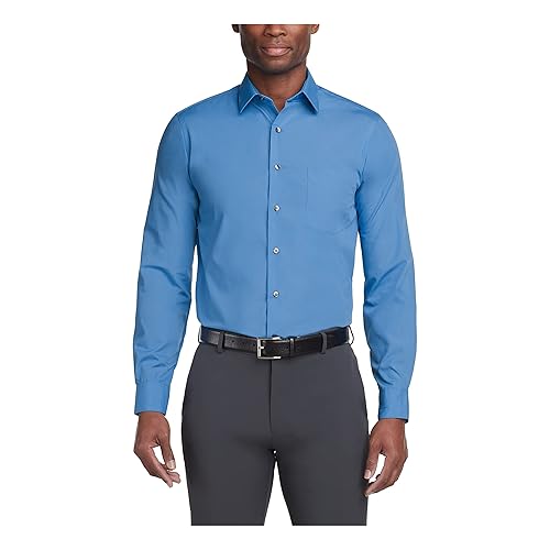 Van Heusen Men's Dress Shirt Regular Fit Poplin Solid, Pacifico, 17" Neck 32"-33" Sleeve in Dubai - UAE | Whizz 121177981011 Van Heusen Men's Dress Shirt Regular Fit Poplin Solid, Pacifico, 17" Neck 32"-33" Sleeve in Dubai - UAE | Whizz 121177981011