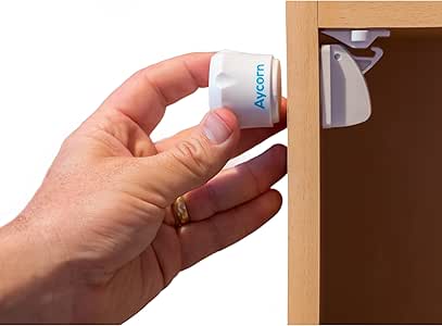 AYCORN Cerraduras de armario magnéticas a prueba de seguridad para