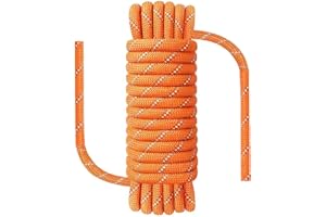 NorthPada Multi-Purpose Climbing Rope - 8/10/12mm x 5/10/20/30m, Ideal for Rappelling, Boating, Tree Swing, and Sailing