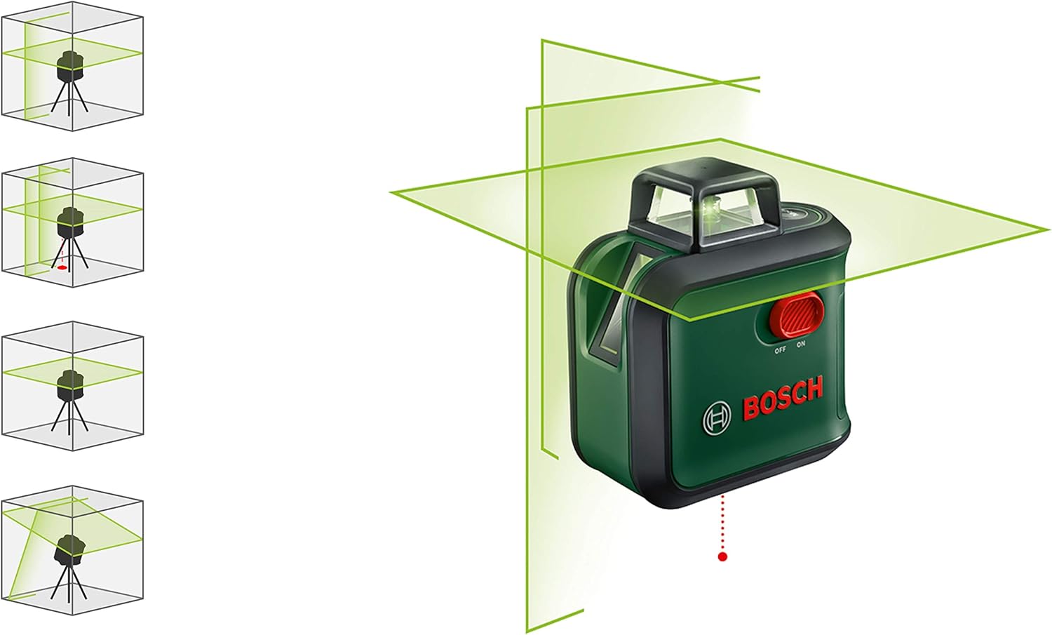 Bosch Cross Line Laser AdvancedLevel 360 (Horizontal 360° Laser Line