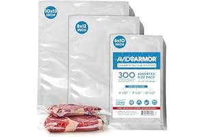 Avid Armor 300 CT Assorted Size Pack Chamber Vacuum Pouches for USV32