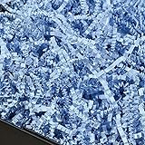PLINJOY 4 OZ Light Blue Crinkle Cut Paper Shred