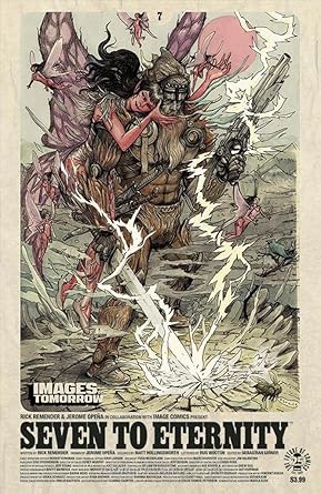 Amazon Com Seven To Eternity 7c Vf Nm Image Comic Book Entertainment Collectibles