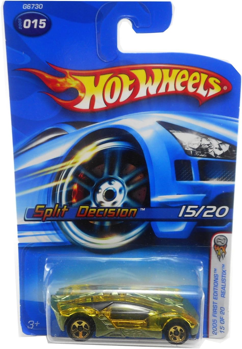 2005 Hot Wheels Split Decision First Edition 15/20 Realistix