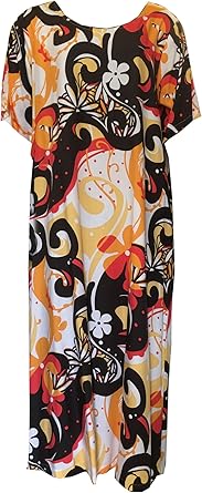 amazon plus size hawaiian dresses