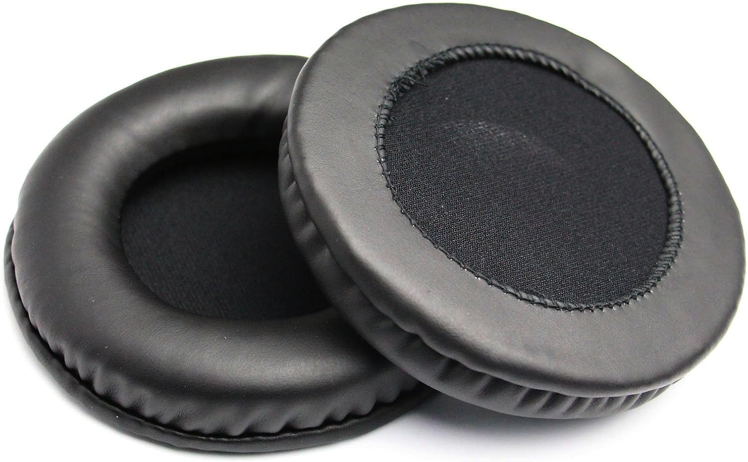 ShineCozy Premium Headphones Earpads Protein Leather Foam Ear Cushions,Headset Ear Pads Spare Replacement Parts (For Universal Size Diameter 95MM J-15)