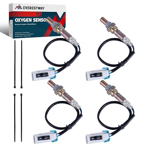 O2 Sensor 4-Pack Oxygen Sensor Set For 2003-2005 GMC Sierra 1500 5.3L ...