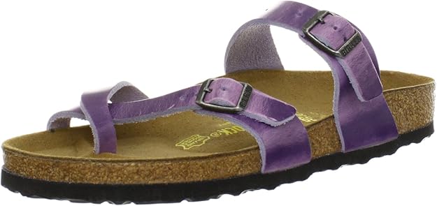Amazon.com | Birkenstock Women's Mayari Sandal, Antique Lavender, 40 EU/9-9.5 N US | Flats