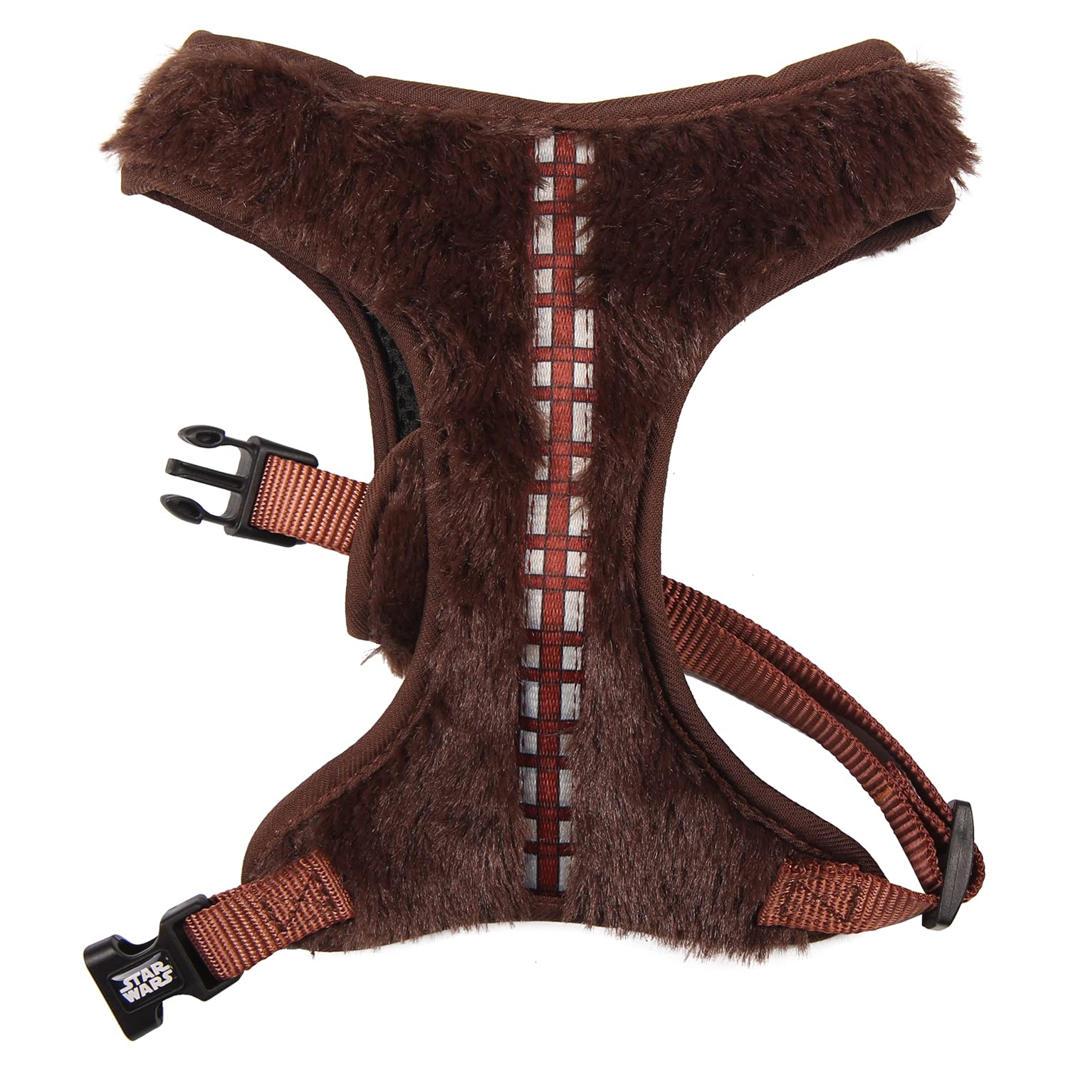 CERDÁ LIFE'S LITTLE MOMENTS - For Fan Pets | Chewbacca S-M Dog Harness - Official Disney Star Wars® Licensed